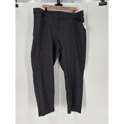 Old Navy high rise pixie skinny gray pants 22 new A
