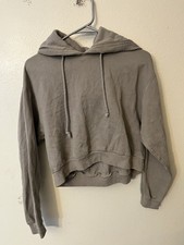 Abercrombie Fitch Soft A F Collection Cropped Pullover Hoodie Women s XS