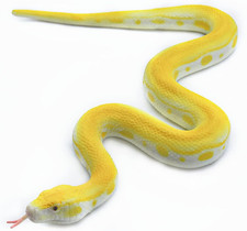 Realistic Fake Snakes Toy Soft Rubber Snake Figure Garden Snake Scare Birds and