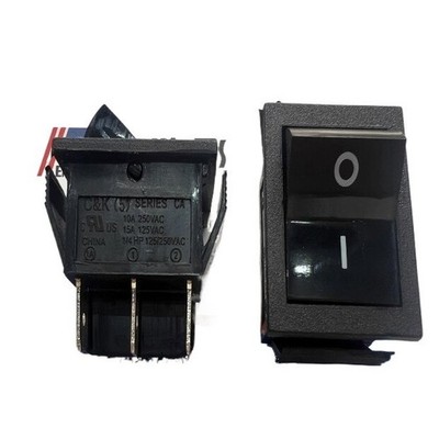 2PCS 6-pin 2-stage ship rocker button power switch CA21J12207PQ 25  *lh