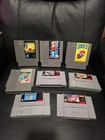 Nes Snes Games Lot Bundle Super Mario 3 Street Fighter Turbo Super Mario World