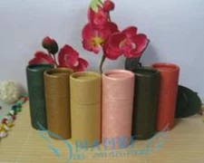50pcs Cylinder Paper Box Empty Container Color Gift Package Oil Bottle10ml20ml30