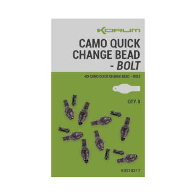 Korum Camo Quick Change Bolt Bead Carp Fishing Semi-Fixed Bolt Rig Bead  K0310217 UK