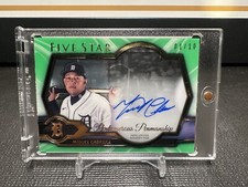 2021 Topps Five Star #1/10 Miguel Cabrera Pentamerous Penmanship Auto Tigers