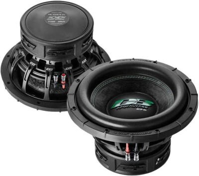 Deaf Bonce DB-SA272 D2 3000 Watt 12” Apocalypse Dual 2-Ohm DVC Car