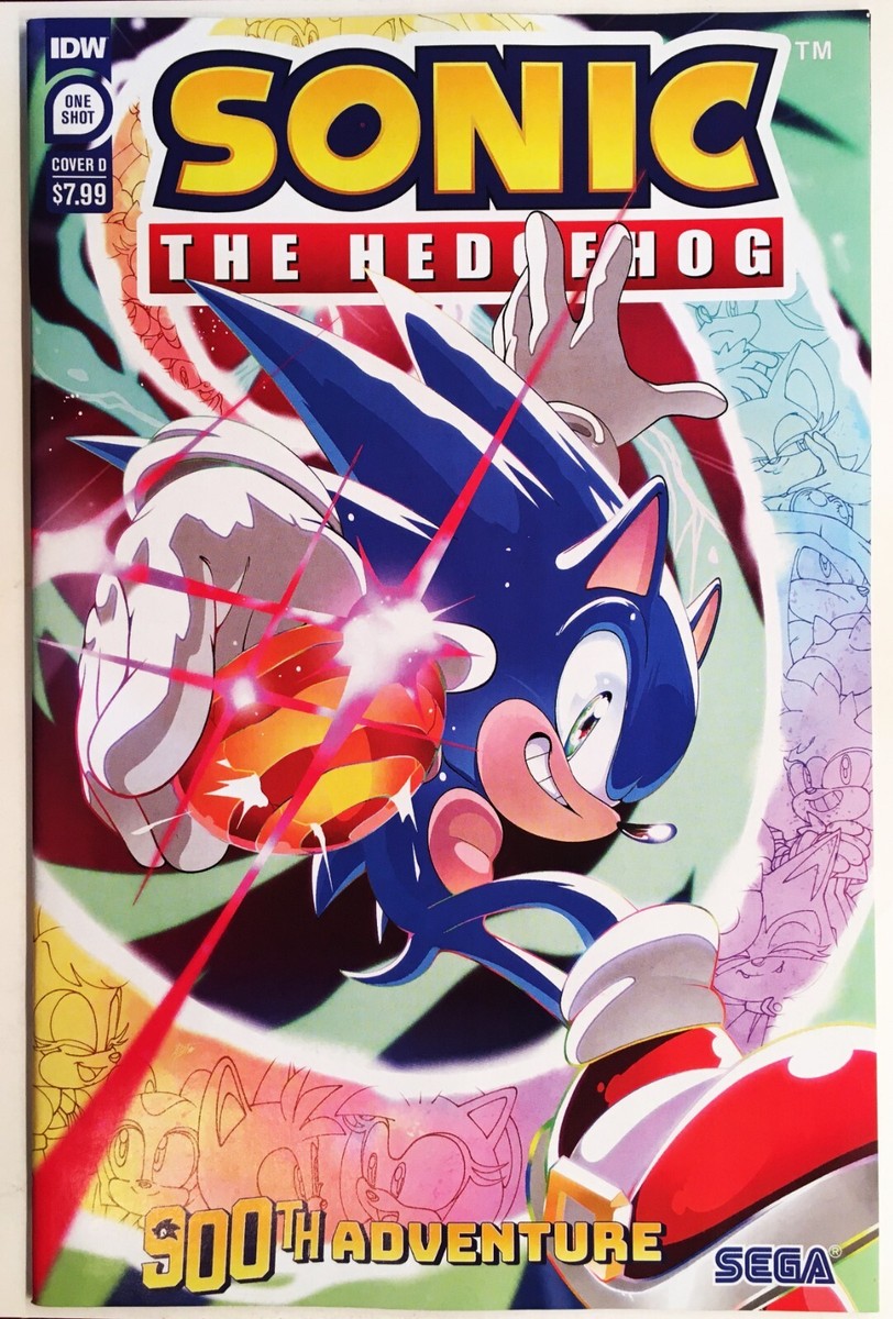 SONIC HEDGEHOG Comic Book IDW 900th Episode Sept 2023 Cover D