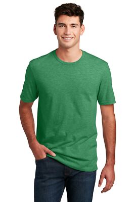 District Mens Short Sleeve Perfect Blend Crew Neck Stylish T-Shirt DM108
