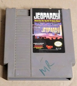 Jeopardy! ORIGINAL Nintendo NES GAME TESTED WORKING 