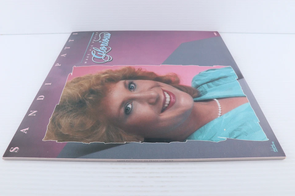Sandi Patti – Make His Praise Glorious - 1988 12" LP Vinyl Record 7-01-906410-8 - Image 3 of 4