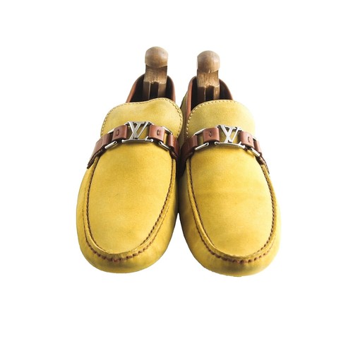 Olukai Honolulu Lace Mesh Mens Size 11 Beige Leather Loafers  display picture 1