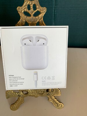 BOX ONLY Apple AirPods A2082 A2031 A1602 White Accessories Manual