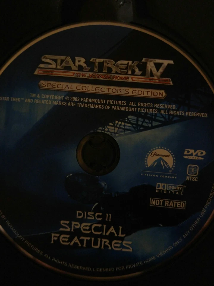 STAR TREK 4 VOYAGE HOME DVD SPECIAL COLLECTORS EDITION - Image 4 of 4