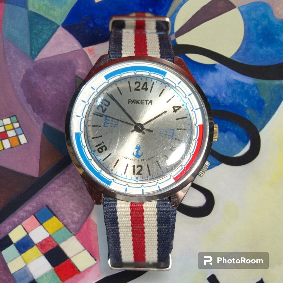 Raketa Marine Orologio 24 Ore Russo Raketa Marine Atlantic 24h