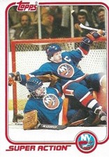 1981-82 Topps - #130E Denis Potvin Super Action