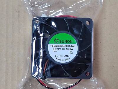 1pcs SUNON PE60382B2-Q00U-AA9 24V 10.3W 6CM inverter cooling fan