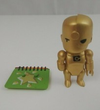 Scribblenauts Unmasked DC Comics Mini-Figures Series 4 Cyborg Gold Rare 2.25
