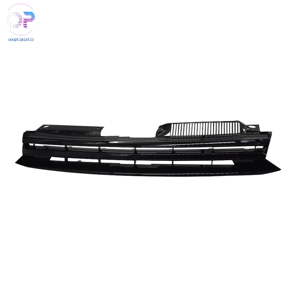 Badgeless Sport Grille Grill Black For Volkswagen Golf Sportwagen 2010-2013 - Image 3 of 4