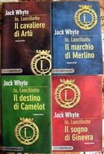 Io, Lancillotto lotto 4 libri romanzi storici Camelot Jack Whyte SERIE COMPLETA