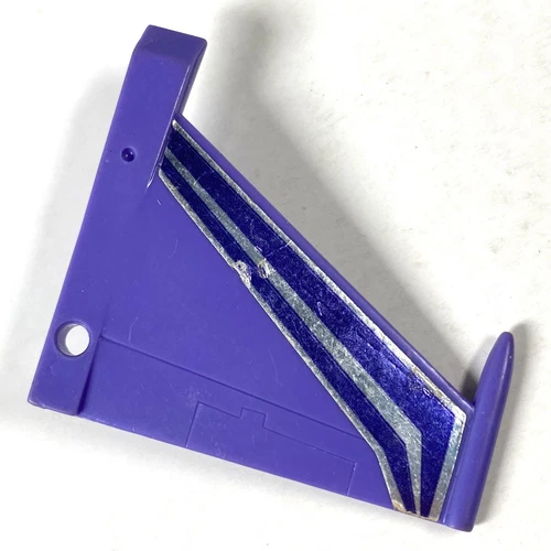 Transformers Vintage 1984 G1 Skywarp Purple Left Tail Fin Wing Part Accessory