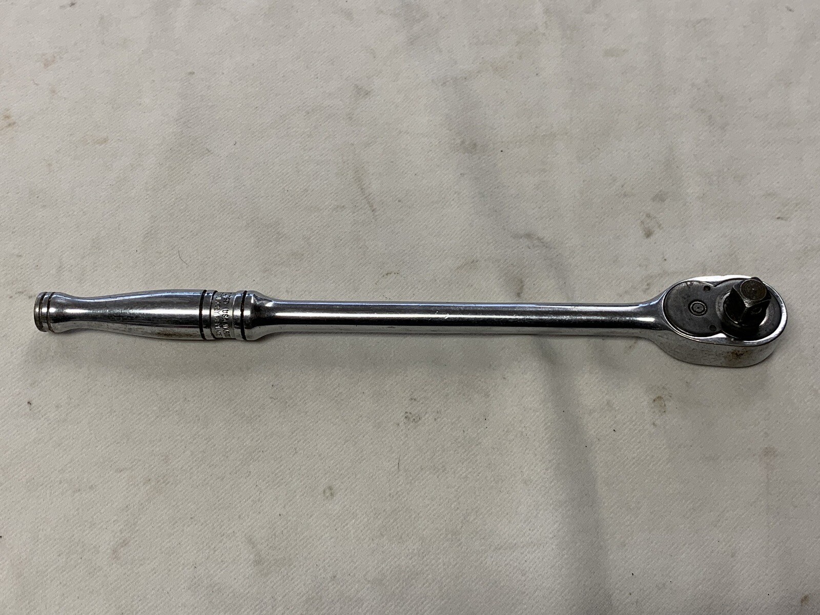 VINTAGE Snapon Vintage Underline Logo Ratchet FL720 3/8" Drive Long