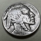 1934 P 5C Buffalo Nickel 739X