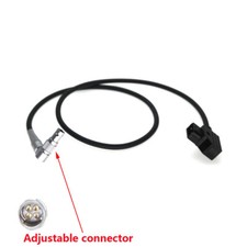 Zacuto Kameleon EVF Cavo Alimentazione D-tap 0B 4 Pin Angolo Retto Regolabile