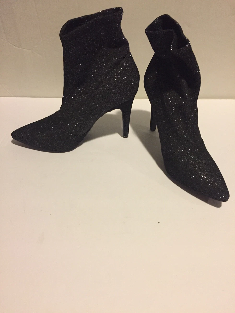 Brash top black heels