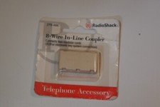 8 Wire In-Line Coupler Connects Two Modular Line Cord RadioShack 279-444 New