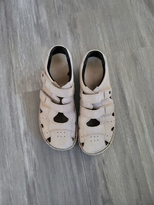 Berkemann Women's Larena Sneaker Sandals Leather White US 7 keen