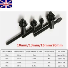 UK Chuck Key Replacement drill Chuck Key 4-Size Chuck Keys 10mm 13mm 16mm 20mm