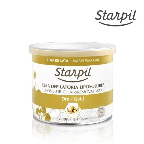Gold Cera ORO Starpil Strip Wax Tin 500 ml