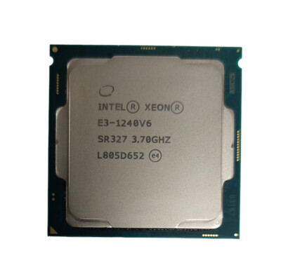 CPU Intel Xeon Prozessor E3-1240 V6 Quad Core @ 3,7 Ghz SR327 Socket 1151