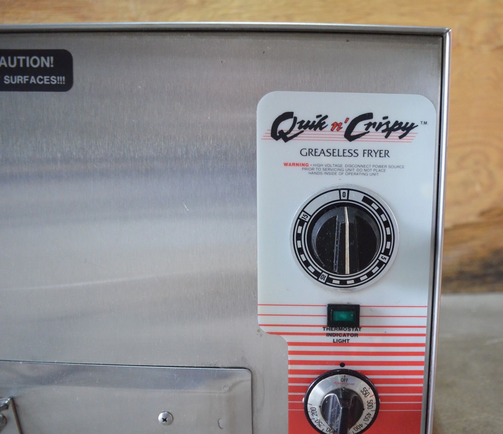 QNC Quik n’ Crispy GF II Commercial Greaseless Air Fryer 513100 240VAC