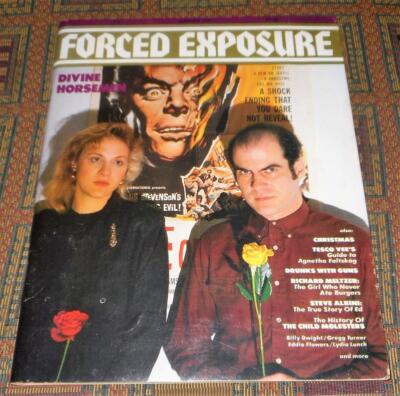 Forced Exposure #12 1987 Punk/Alt magazine - Divine Horsemen, Steve Albini