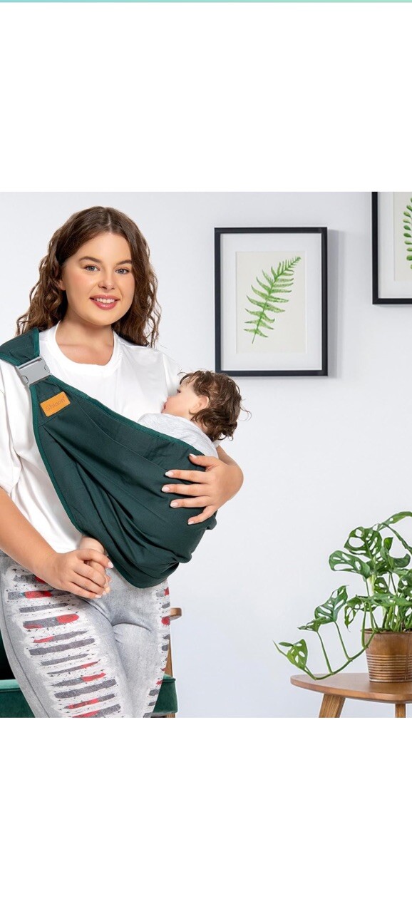 Shiaon Baby Carrier Newborn to Toddler, Cozy Baby Wrap Carrier(7-30lbs), Easi...-image