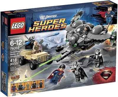 Lego DC Universe Super Heroes 76003 Spare Pieces in BOX Missing Characters