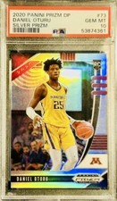 2020 Panini Prizm DP #73 Daniel Oturo Rookie RC Silver Prizm PSA 10 Gem Mint