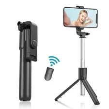 Selfie Stick Tripod with Bluetooth Remote Portable for iPhone and Android Phones