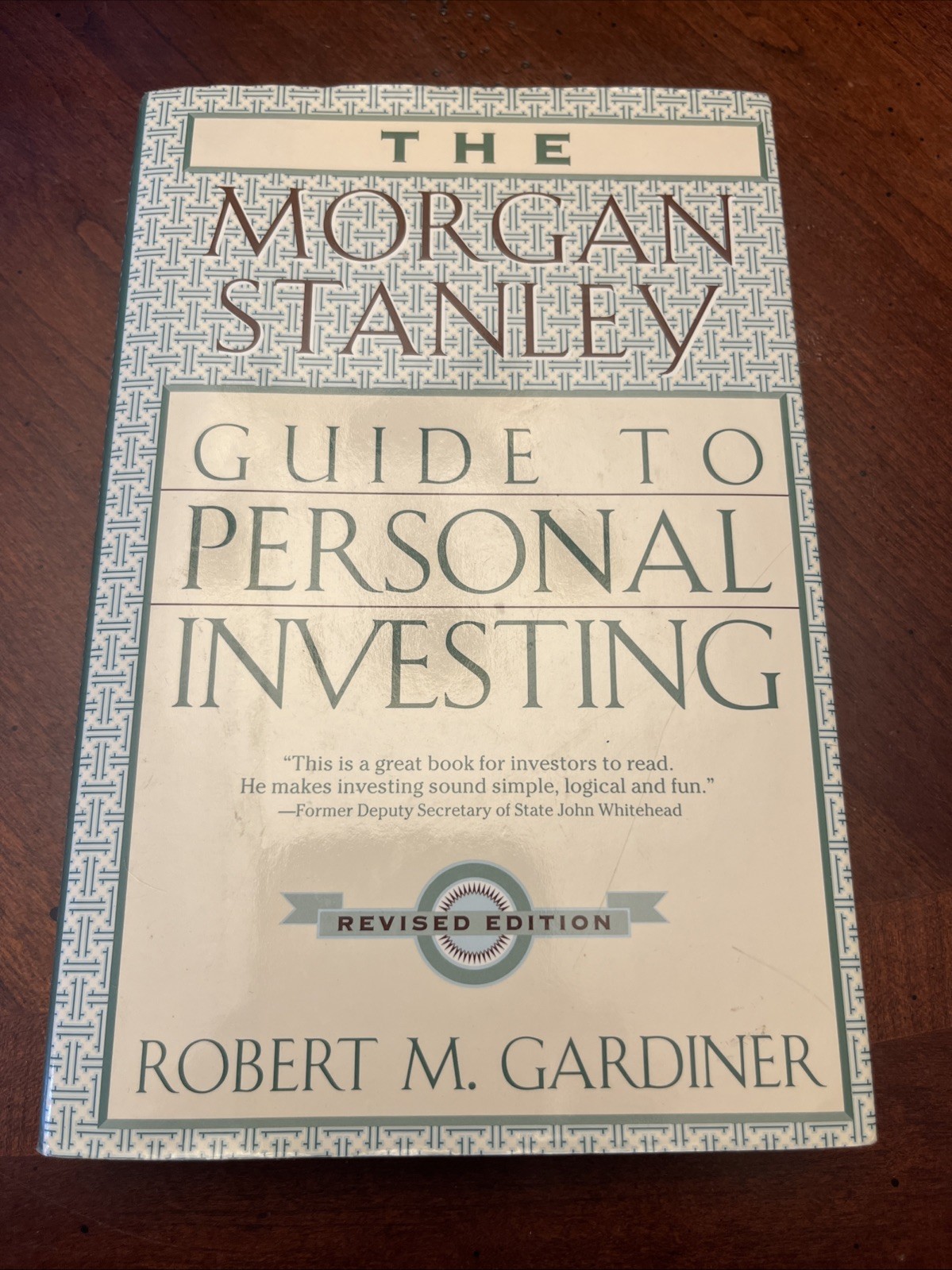 The Morgan Stanley Guide To Personal Investing By Robert M. Gardiner *Excellent*