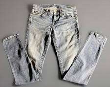 7 Seven for all Mankind Women Jeans Size 26 30x31" Roxanne Skinny Low Rise
