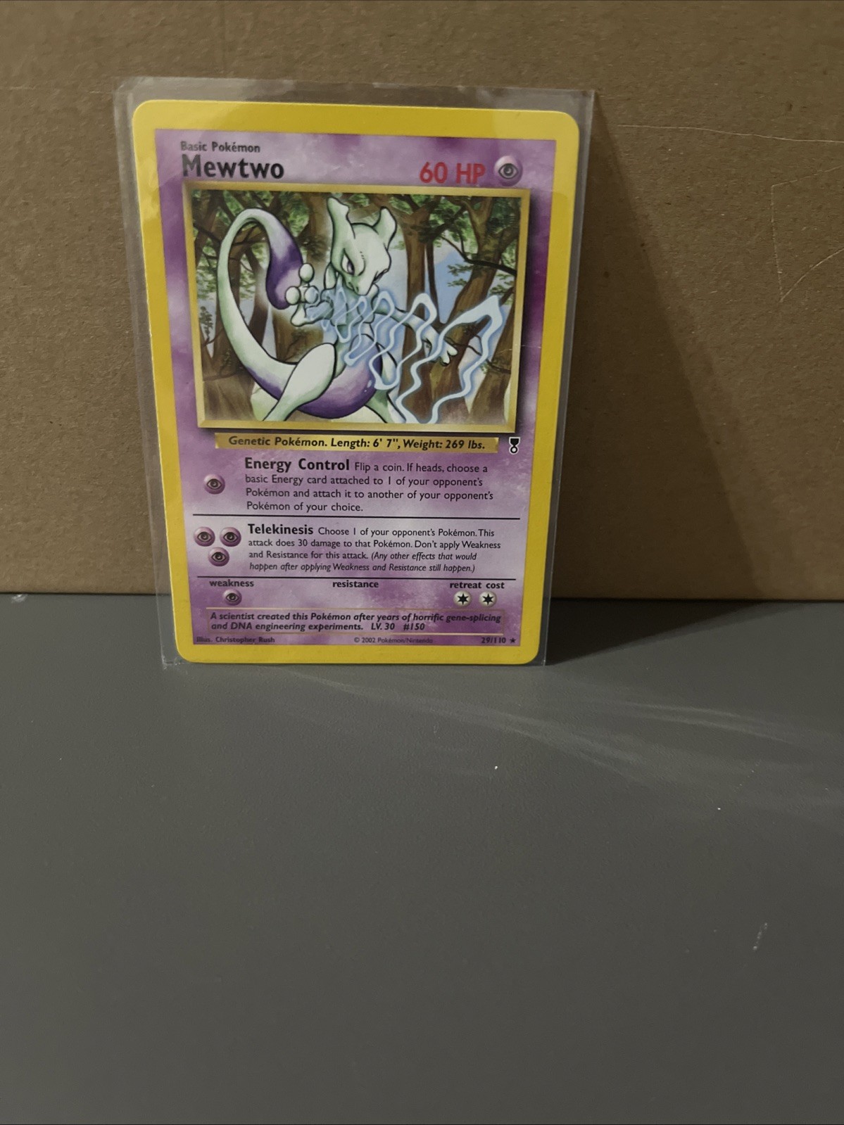 Pokémon Mewtwo TCG Legendary Collection 29/110 Regular Rare Card NM