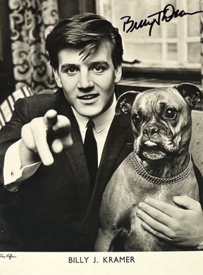 Billy J Kramer - signed Autogramm - Vintage Promo Foto
