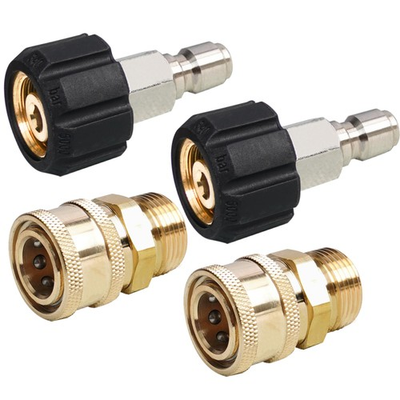 #ad Pressure Washer Quick Connect Fittings M22 14mm to 3 8 Inch Quick Connector ... $28.06