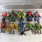 10 Masters Of The Universe MOTU Vintage Figures Lot Incomplete 1980s HE MAN