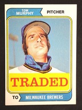 1974 Topps Traded TOM MURPHY #496T NM-MT