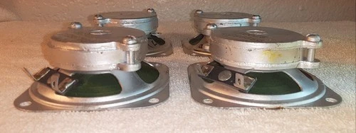 4 Vintage 2 3/4" Audio  Speakers/ Manufacturer Quam-Nichols? image 6