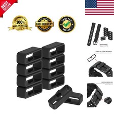 10PCS Silicone Watch Band Holder for Garmin: Organize Your Extra Bands Elegantly
