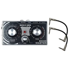Death by Audio Echo Master Vocal Delay Pedal w/ 2 Patch Cables
