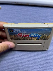 Lot of 8 Super Famicom SFC Games Untested As-Is SimCity Momotaro Wild Trax
