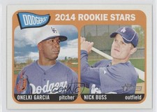 2014 Topps Heritage Rookie Stars Onelki Garcia Nick Buss #331 0q5
